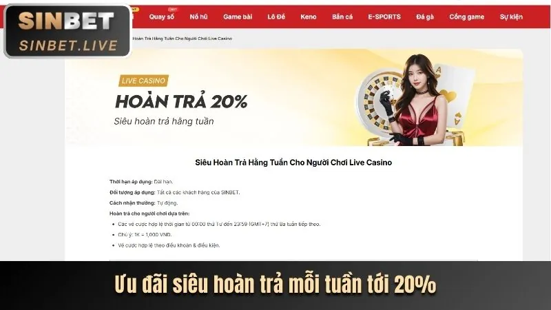 Tính năng cá cược thể thao mới của vn188 casino